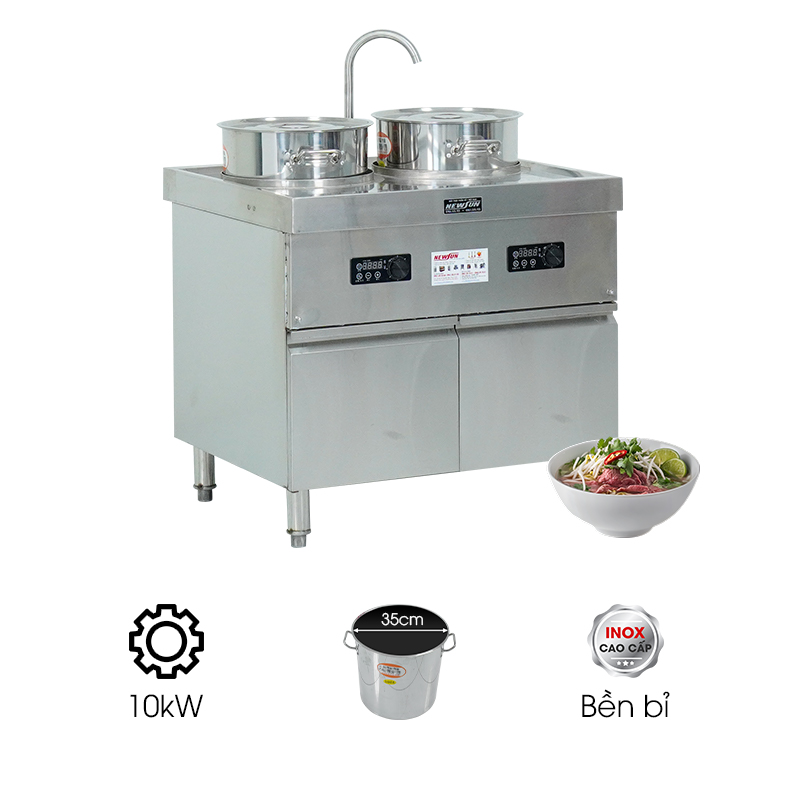 Nồi nấu phở tủ điện rời 30L