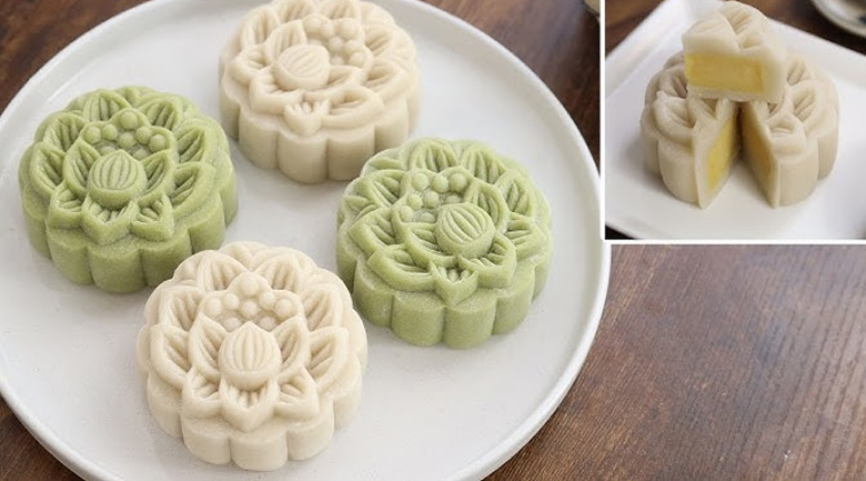 máy sên nhân bánh trung thu dung tích