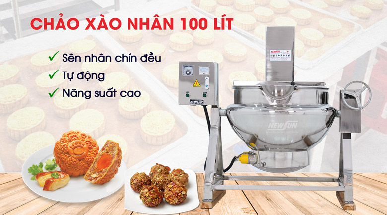 Nồi sên nhân 100 lít